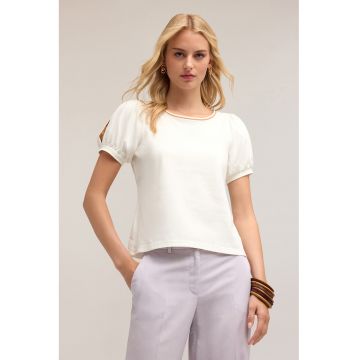 Tricou cu decolteu rotund