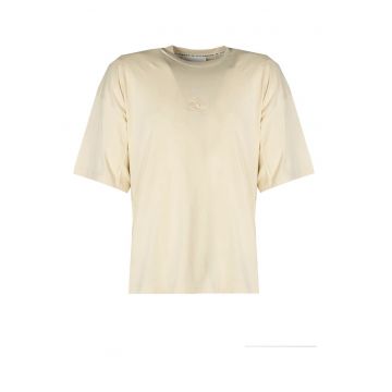 Tricou cu detaliu in relief -