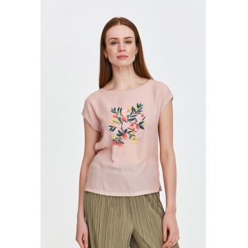 Tricou cu imprimeu floral