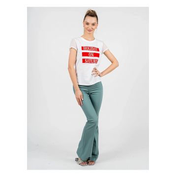 Tricou cu imprimeu text - 36