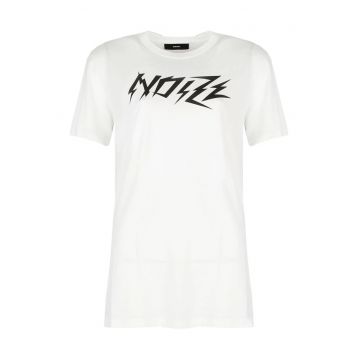 Tricou cu imprimeu text T-Overy-A -