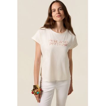 Tricou cu margele