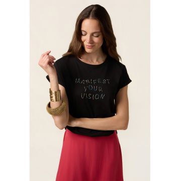 Tricou cu margele