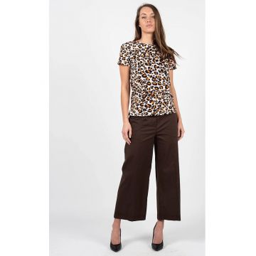 Tricou cu model animal print - 34