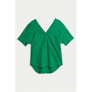 Tricou de in cu decolteu in V