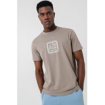 Tricou din bumbac cu imprimeu logo