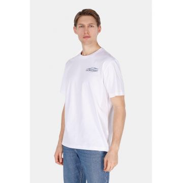 Tricou din bumbac cu imprimeu pe partea din spate