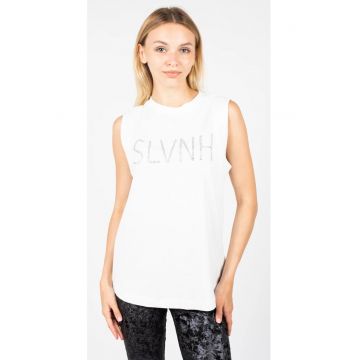Tricou din bumbac cu logo -