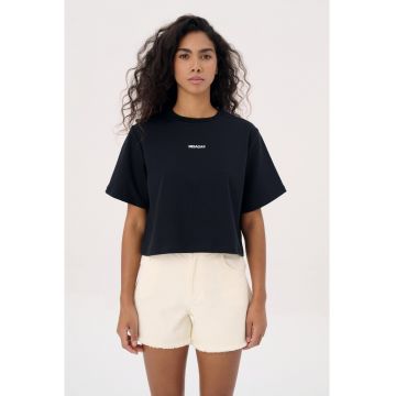 Tricou lejer cu imprimeu pe partea din spate