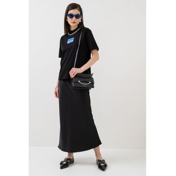 Tricou lejer de bumbac organic cu logo