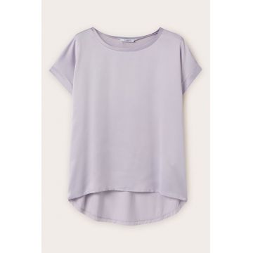 Tricou lejer din satin