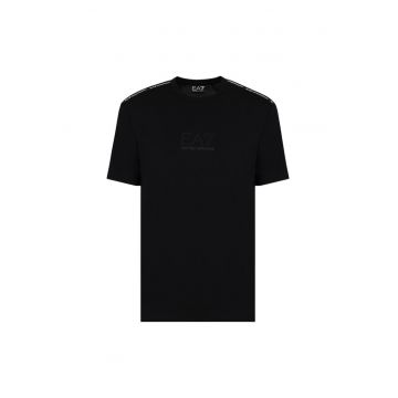 Tricou  pentru Barbati - m tee ss small piping - 6DPT10-PJTMZ-1200 - Negru