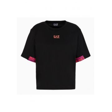 Tricou  pentru Drumetie - 6DTT15-TJLOZ-1200 - Negru