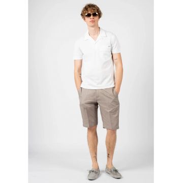 Tricou polo cu buzunar aplicat -