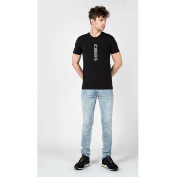 Tricou regular fit cu imprimeu logo -