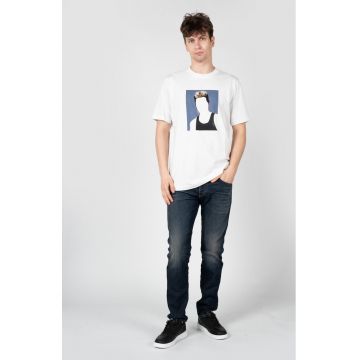 Tricou regular fit cu imprimeu -