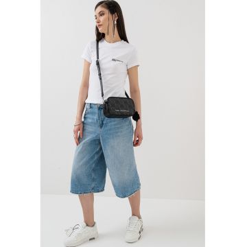 Tricou slim fit de bumbac organic