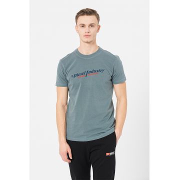 Tricou slim fit de bumbac T-Diegor