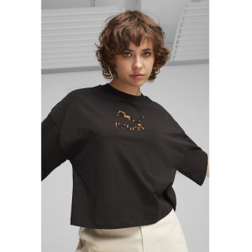 Tricou supradimensionat cu logo