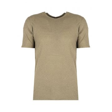 Tricou uni regular fit -