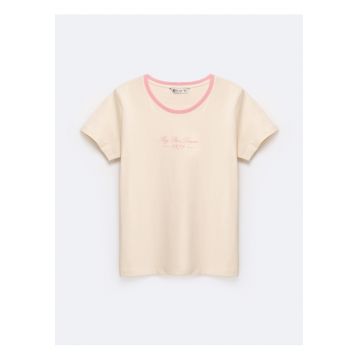 Bessa Tricou din bumbac cu logo