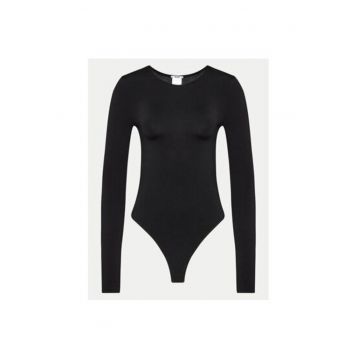 Body dama -  304305610 - Bumbac/Poliamida/Elastan - XS INTL - Negru