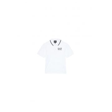 Tricou baieti 8NBF51 -  Bumbac - Alb -