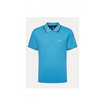 Tricou barbati -  00171 - Bumbac - S INTL - Albastru