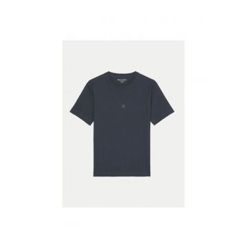 Tricou barbati -  304991660 - Bumbac organic - S INTL - Albastru