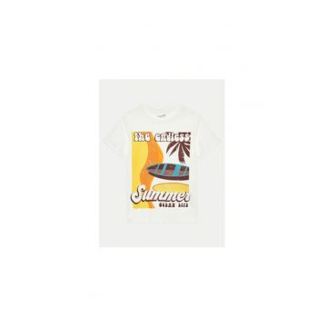 Tricou copii -  049545 - Ecru - Bumbac -