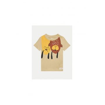Tricou copii -  049699 - Bej - Bumbac -