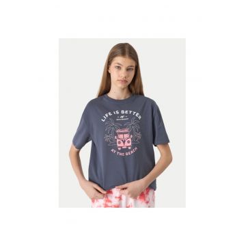 Tricou copii -  19620 - Bumbac - Gri