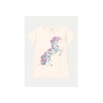 Tricou copii -  48159 - Ecru - Bumbac