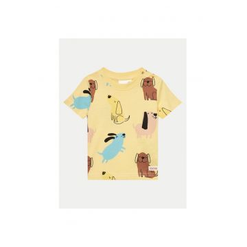 Tricou copii -  49682 - Galben - Bumbac