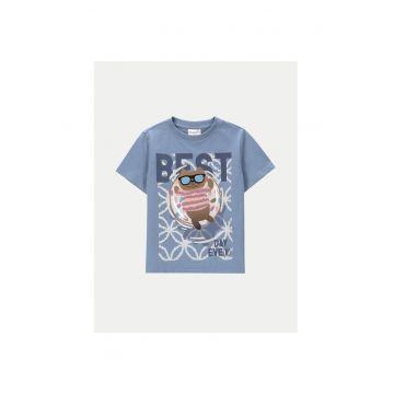 Tricou copii -  49941 - Albastru - Bumbac