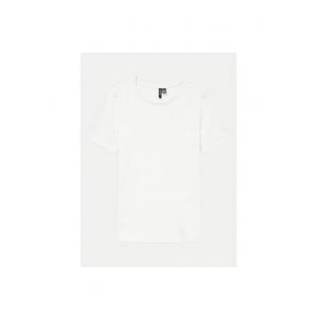 Tricou dama -  304786891 - Bumbac organic - S INTL - Alb
