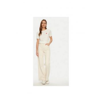 Tricou dama -  304913198 - Bumbac - Alb