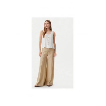 Tricou dama -  304951701 - Viscoza - Alb