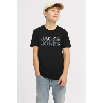 Tricou de bumbac cu imprimeu logo