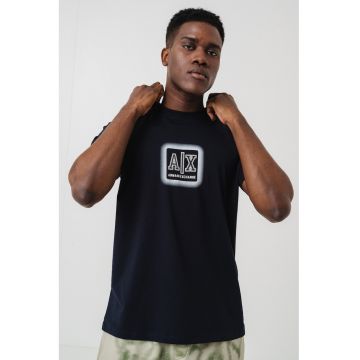 Tricou din bumbac cu imprimeu logo