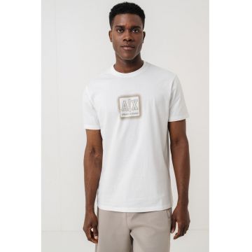 Tricou din bumbac cu imprimeu logo
