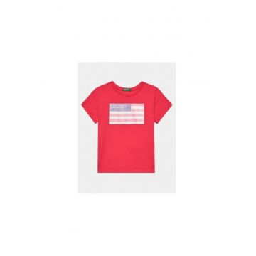 Tricou fete -  303815653 - Bumbac - Roz
