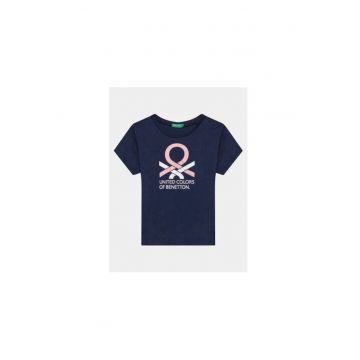 Tricou fete -  303815783 - Bumbac - 168 CM - Albastru