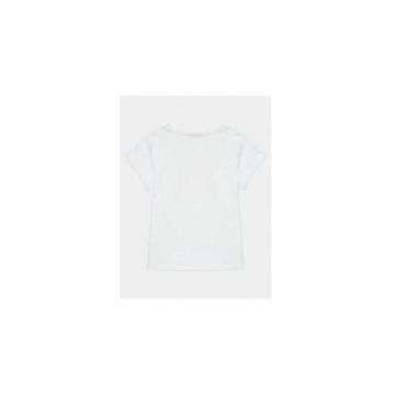 Tricou fete -  303816001 - Bumbac - Alb