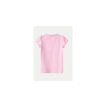 Tricou fete -  304937538 - Bumbac organic - Roz