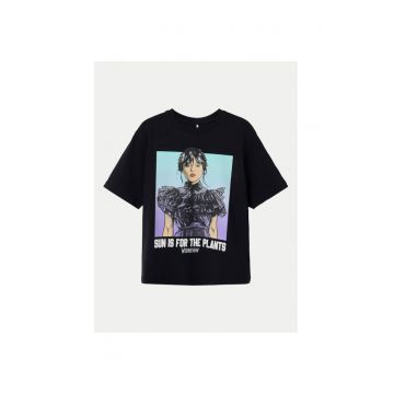 Tricou fete -  304938191 - Bumbac - Negru