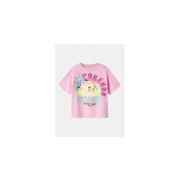 Tricou fete -  304938238 - Bumbac - Roz