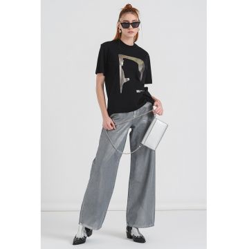 Tricou lejer de bumbac organic cu model