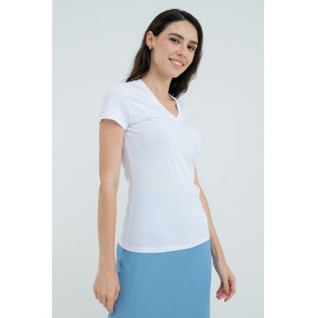 Tricou slim fit de bumbac