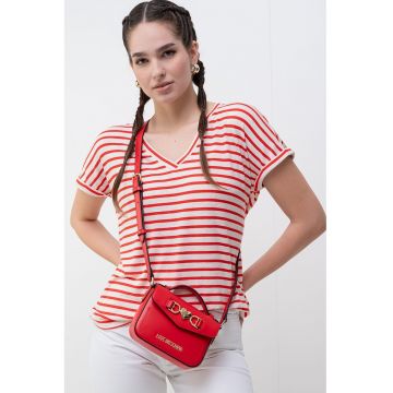 Tricou cu decolteu in V Tricou cu decolteu in V